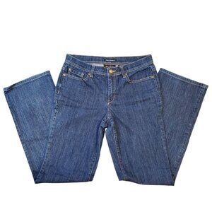 Axcess Liz Claiborne Women's Size 6 Stretch Relaxed Fit Denim Jeans